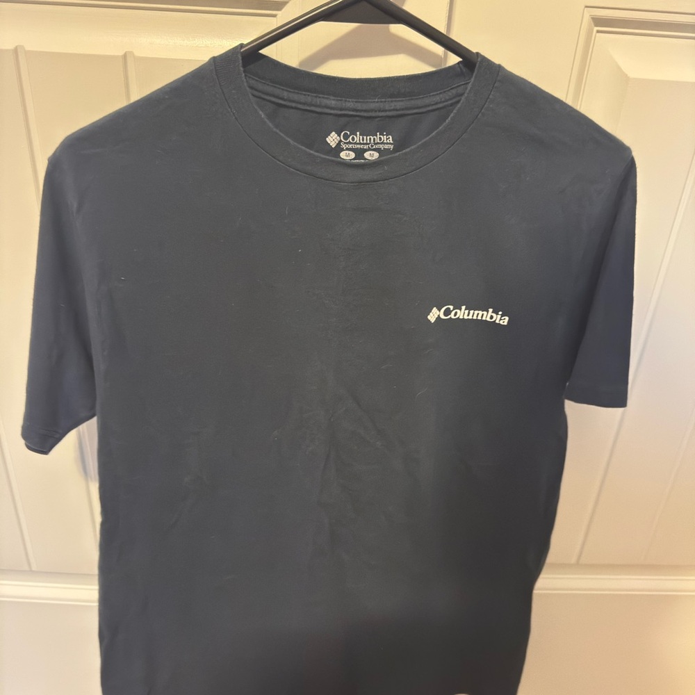 Columbia Men's Dark Blue Short Sleeve Tee
